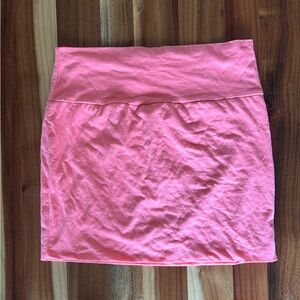 Pink skirt